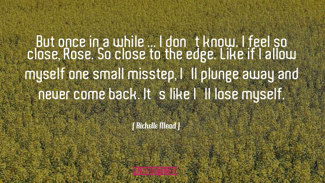 Plunge quotes by Richelle Mead