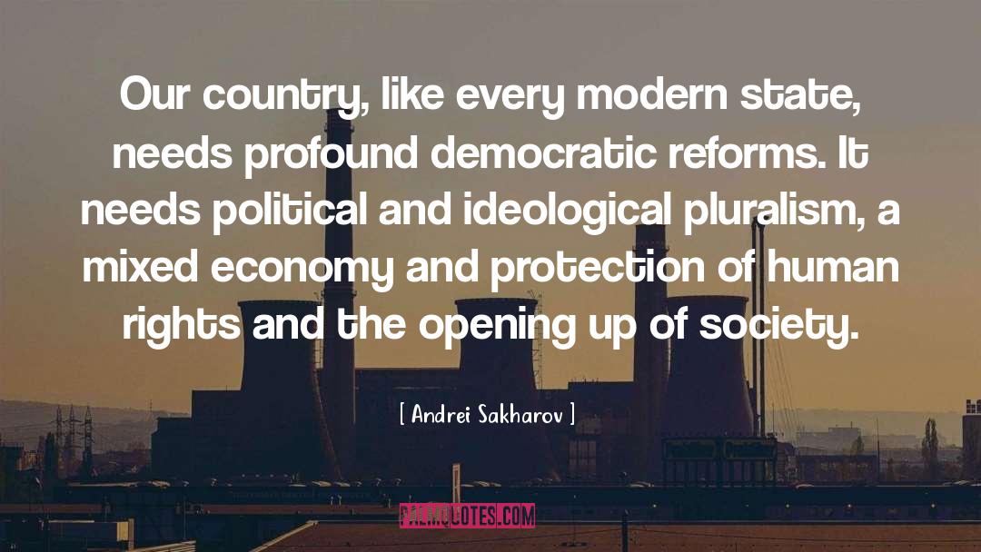 Pluralism quotes by Andrei Sakharov