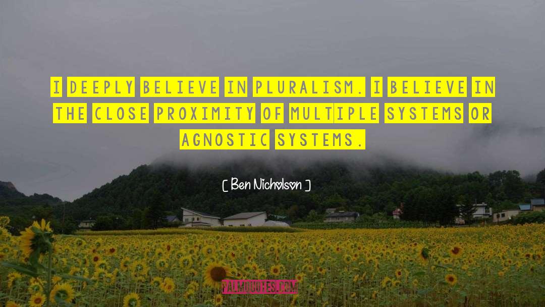 Pluralism quotes by Ben Nicholson