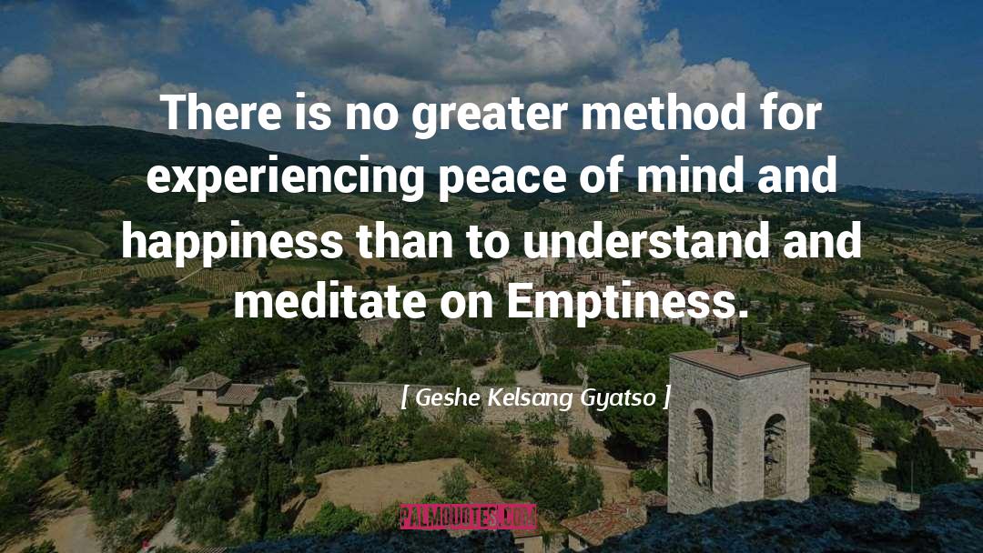 Plurality Method quotes by Geshe Kelsang Gyatso