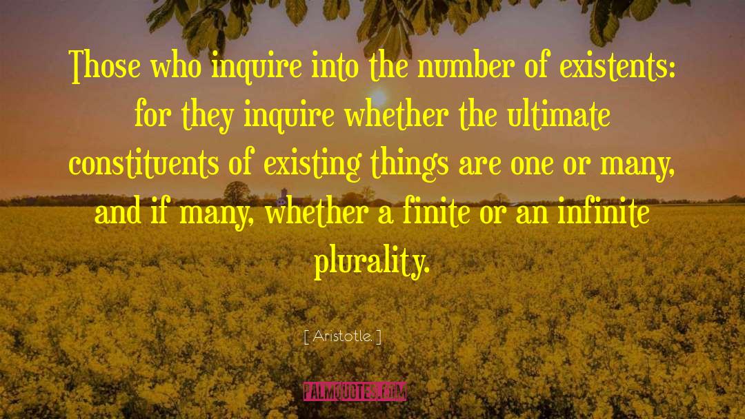 Plurality quotes by Aristotle.