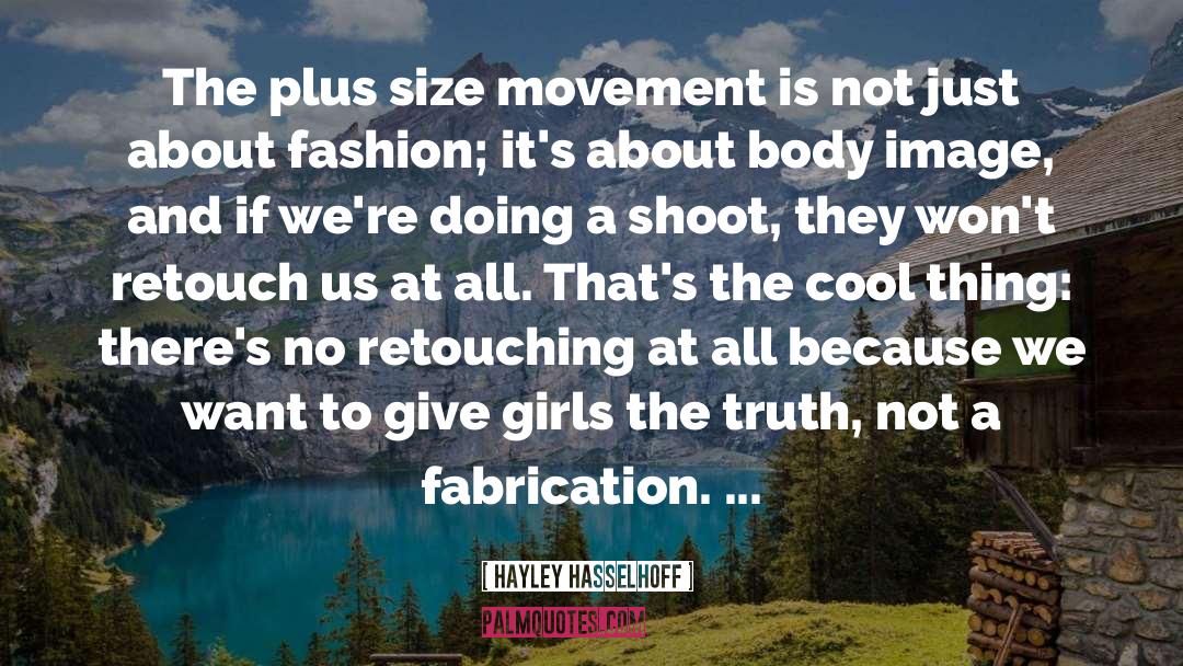 Plus Size quotes by Hayley Hasselhoff