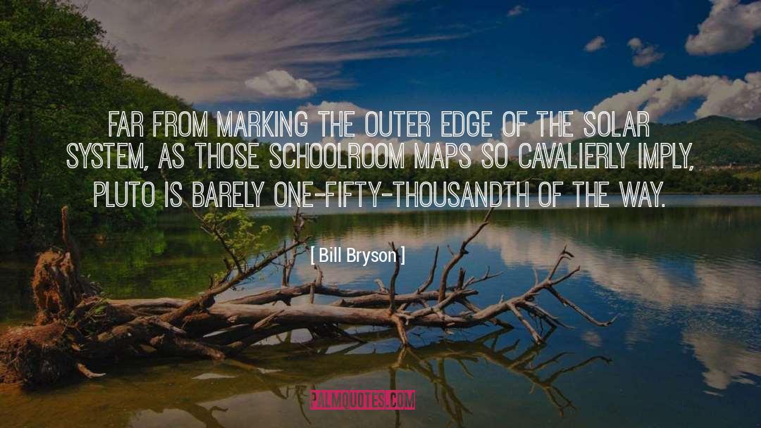 Pluto quotes by Bill Bryson