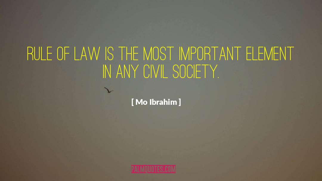 Pluymen Law quotes by Mo Ibrahim