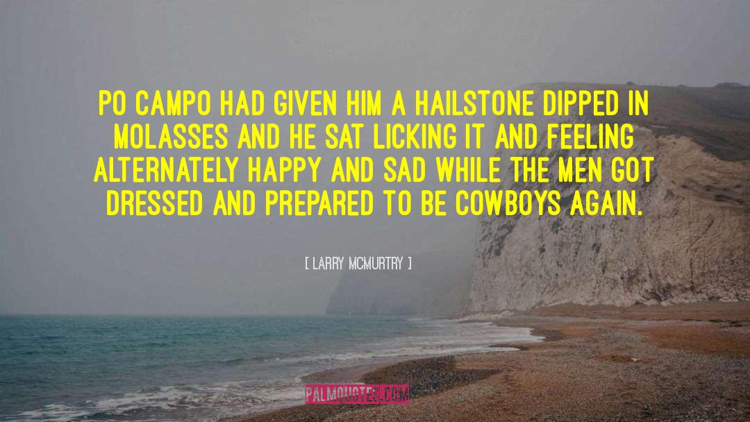 Po quotes by Larry McMurtry