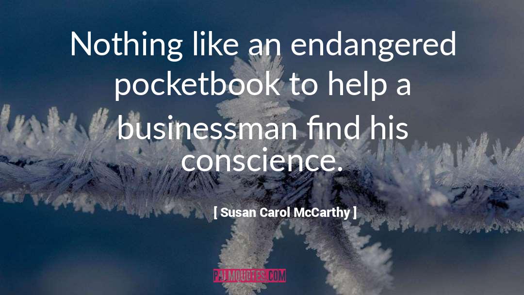 Pocketbook quotes by Susan Carol McCarthy