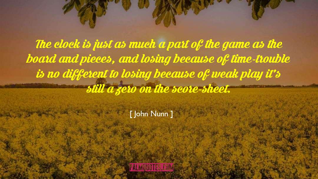 Podres Score quotes by John Nunn