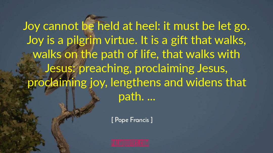 Poems On Letting Go quotes by Pope Francis