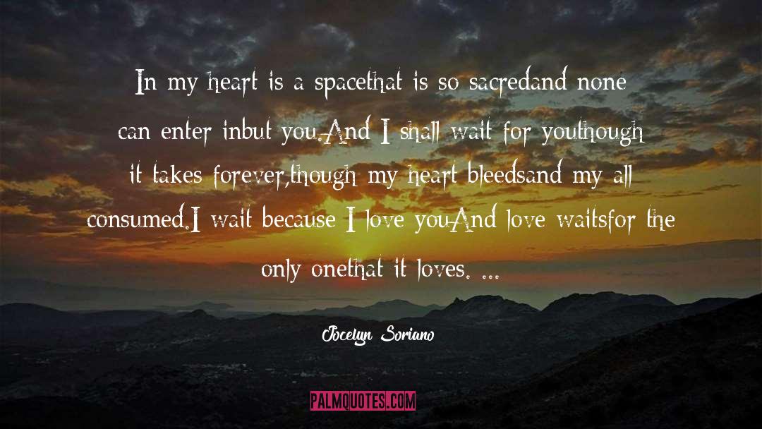 Poems On Love quotes by Jocelyn Soriano