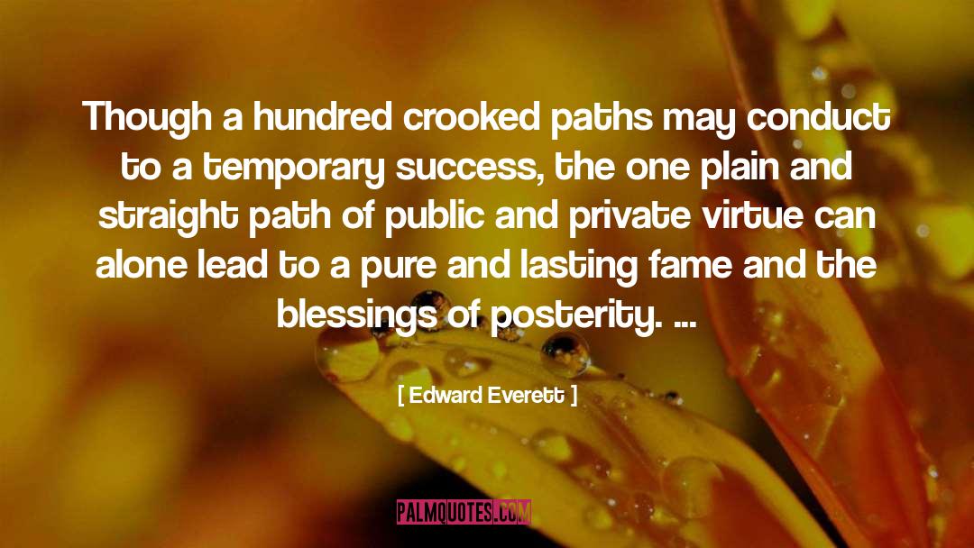 Poetic Blessings quotes by Edward Everett
