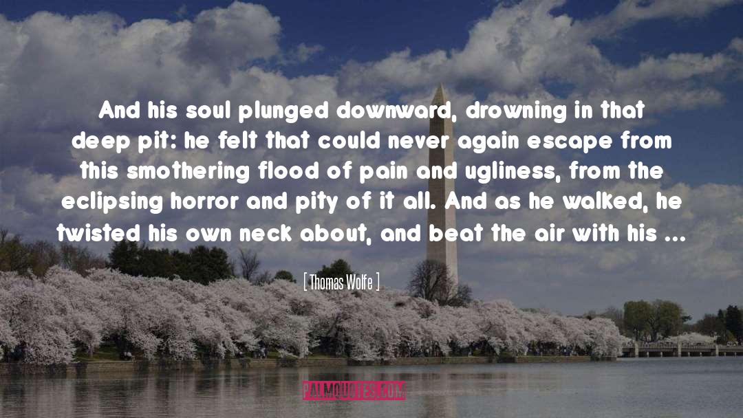 Poetic Southern Gothic Horror quotes by Thomas Wolfe
