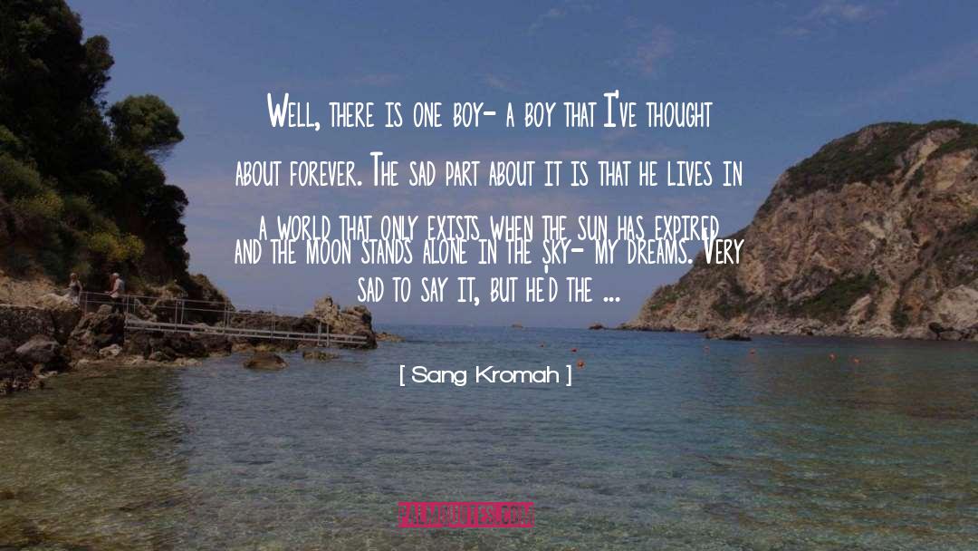 Poetry About Moon quotes by Sang Kromah