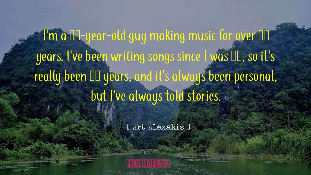 Poetry And Music quotes by Art Alexakis