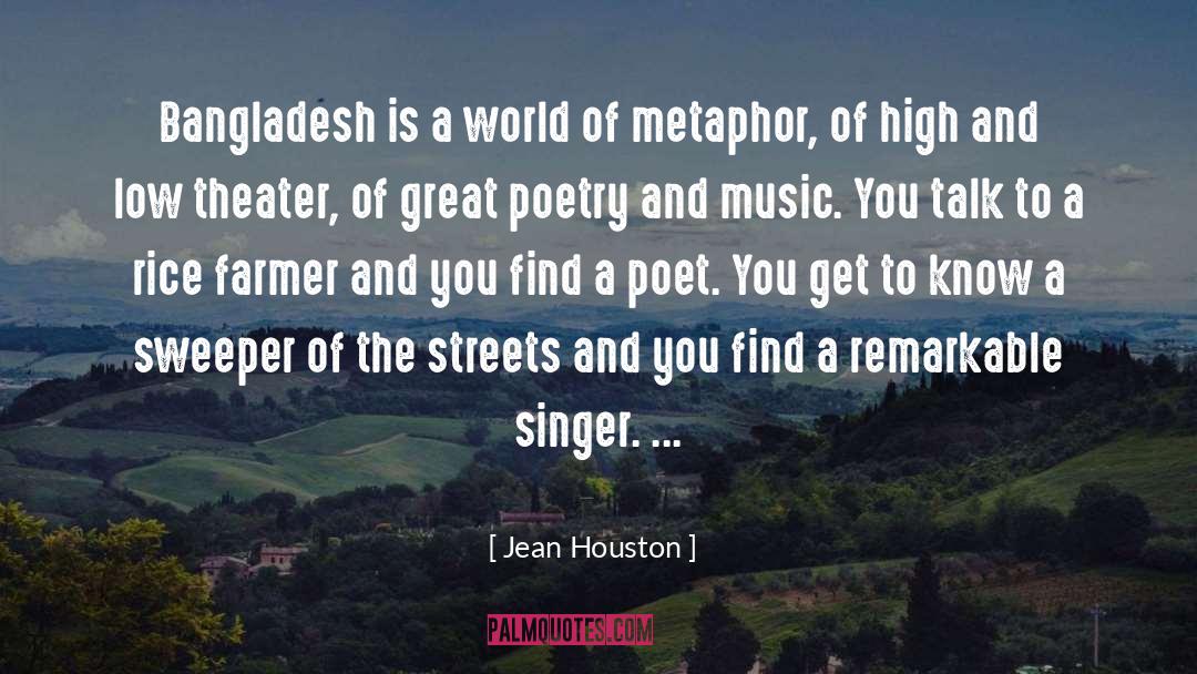 Poetry And Music quotes by Jean Houston