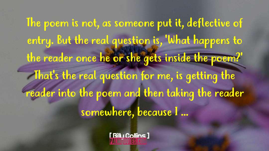 Poetry Facts quotes by Billy Collins