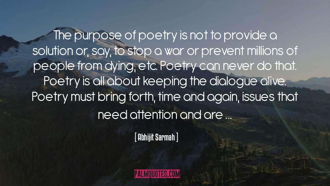 Poetry Is quotes by Abhijit Sarmah