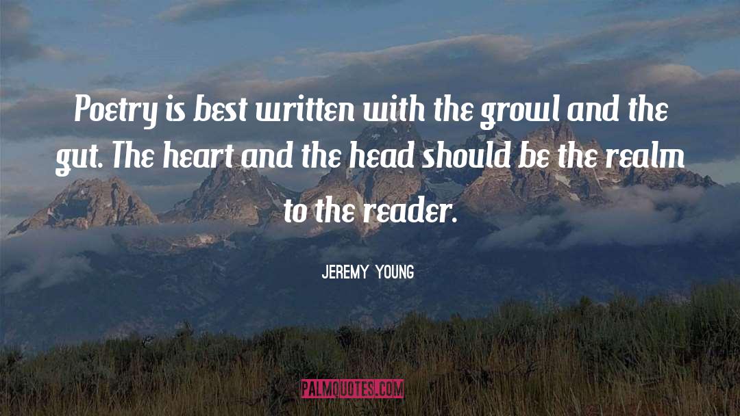 Poetry Is quotes by Jeremy Young