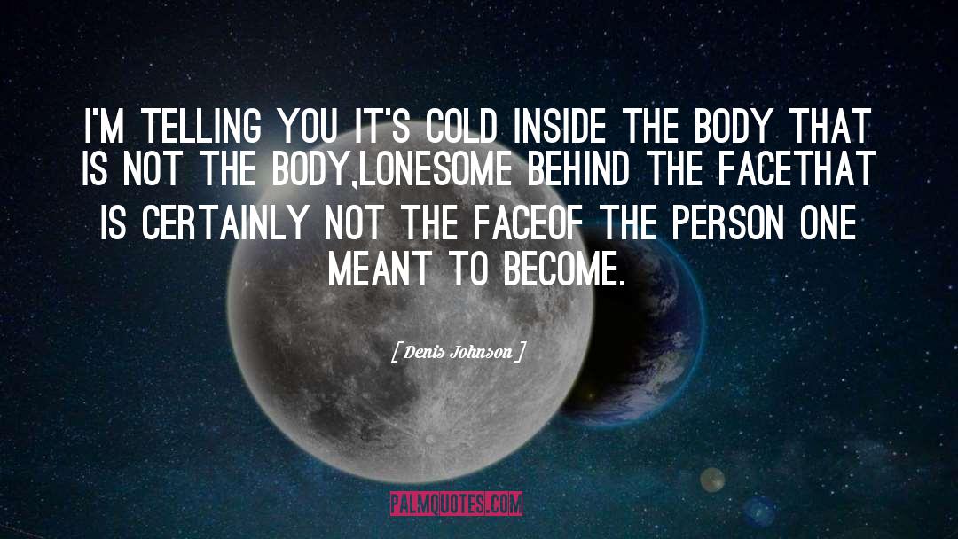 Poetry Loneliness quotes by Denis Johnson