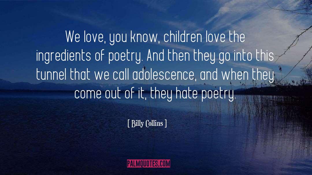 Poetry Love quotes by Billy Collins