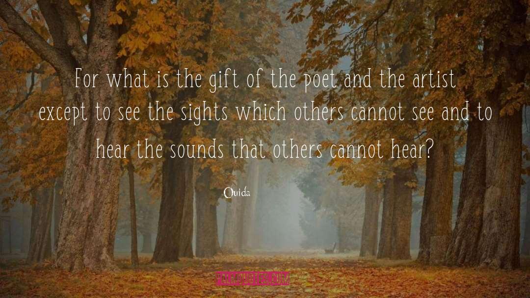 Poetry Lovers quotes by Ouida