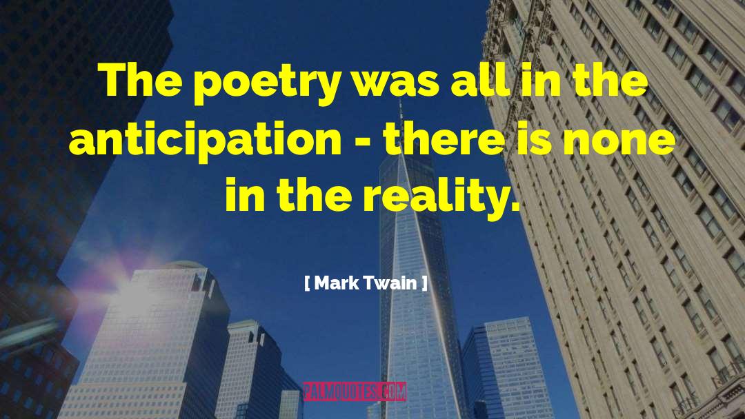 Poetry Lovers quotes by Mark Twain