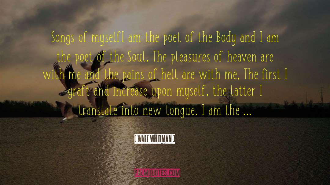 Poetry Poet quotes by Walt Whitman