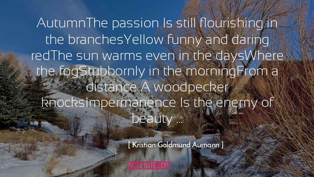 Poetry Poet quotes by Kristian Goldmund Aumann