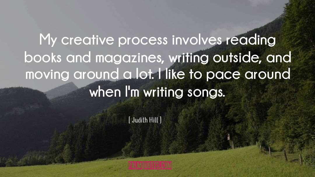 Poetry Reading quotes by Judith Hill