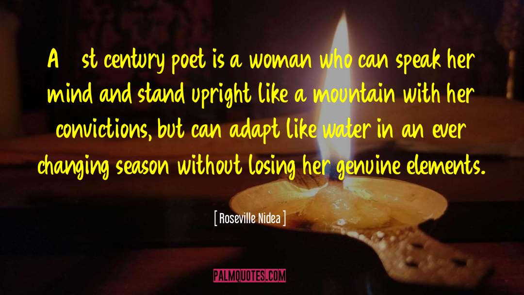 Poets And Poetry quotes by Roseville Nidea