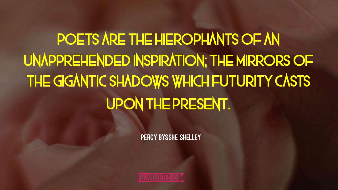 Poets Letters quotes by Percy Bysshe Shelley