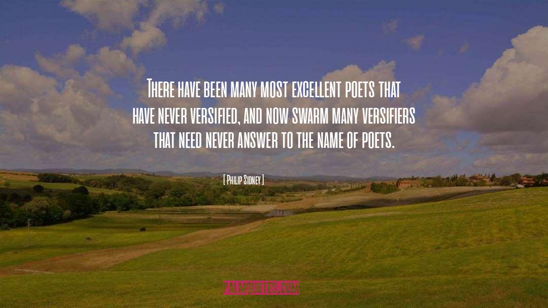 Poets quotes by Philip Sidney