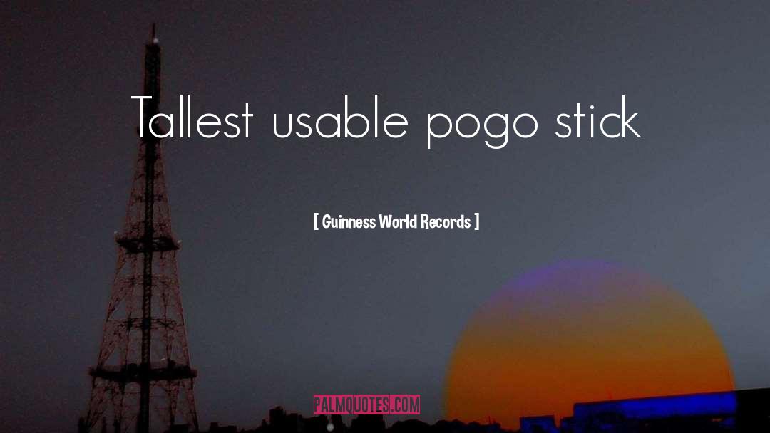 Pogo quotes by Guinness World Records