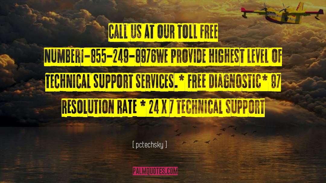 Pogo Technical Support quotes by Pctechsky