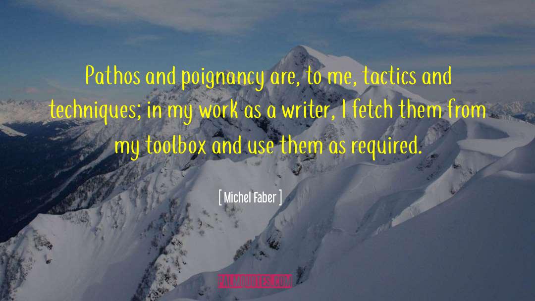 Poignancy quotes by Michel Faber