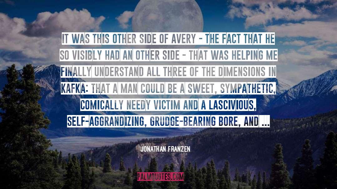Poignant quotes by Jonathan Franzen