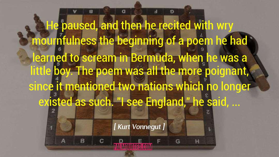 Poignant quotes by Kurt Vonnegut