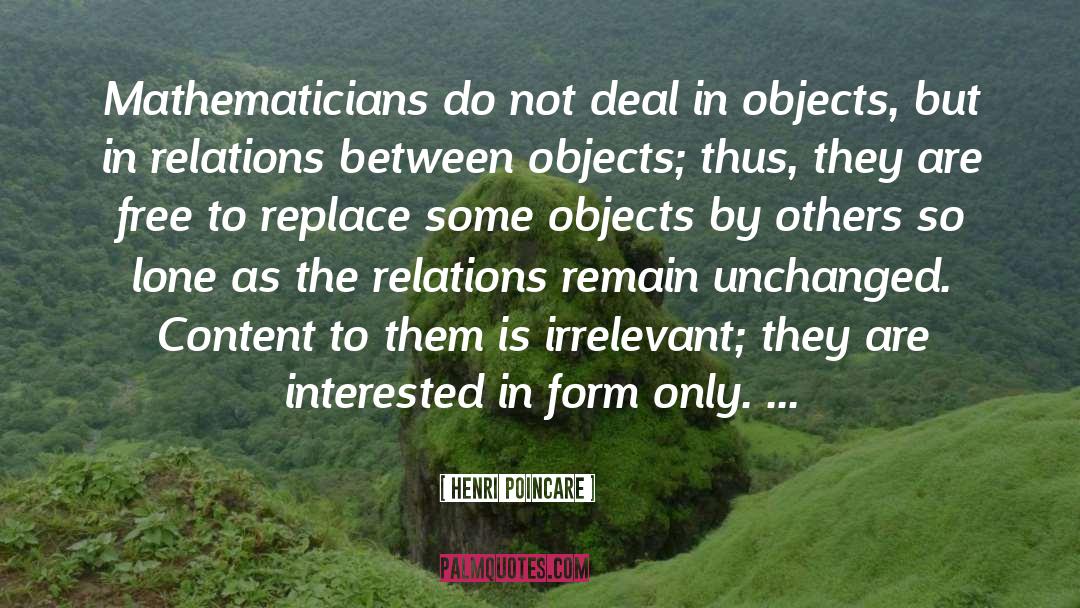 Poincare quotes by Henri Poincare