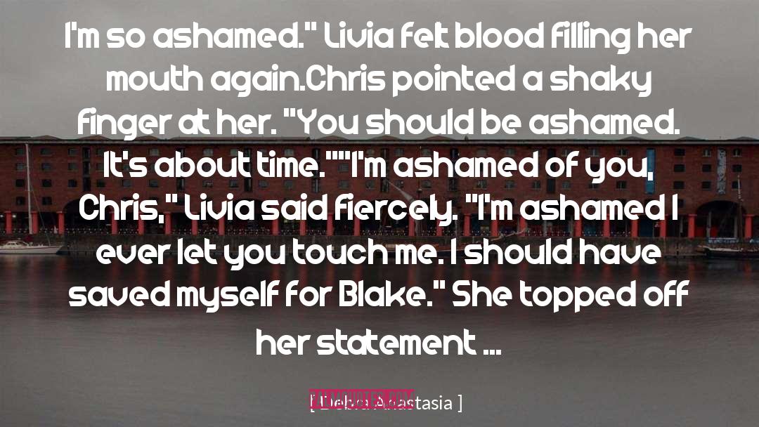 Point Finger At quotes by Debra Anastasia