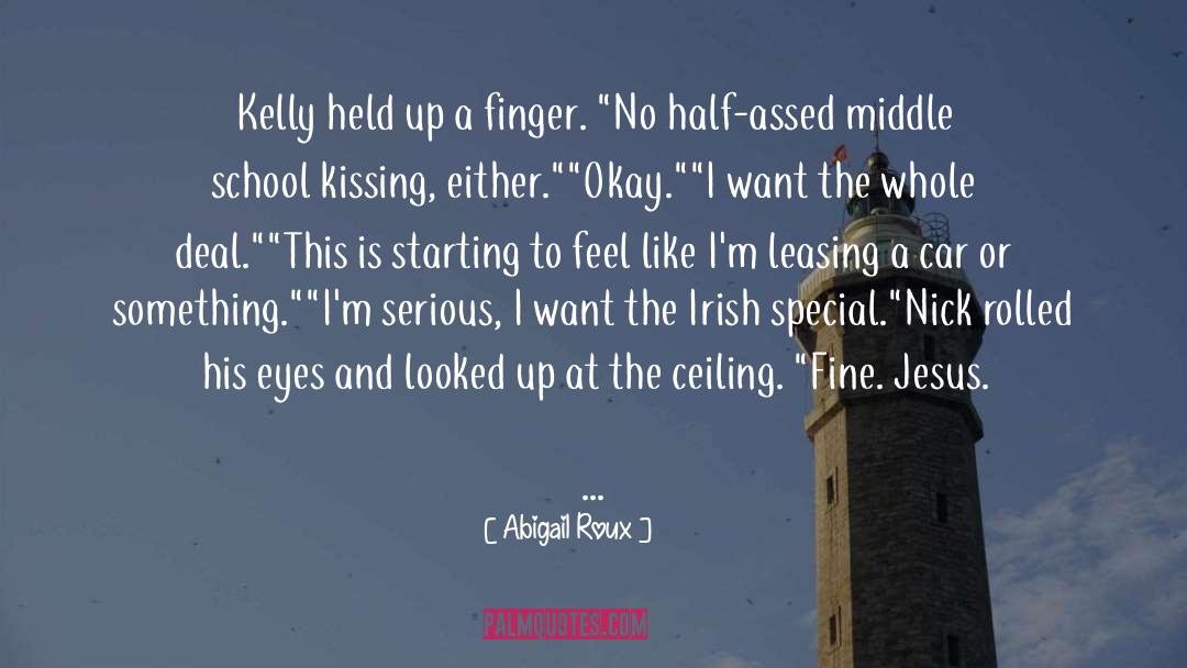 Point Finger quotes by Abigail Roux