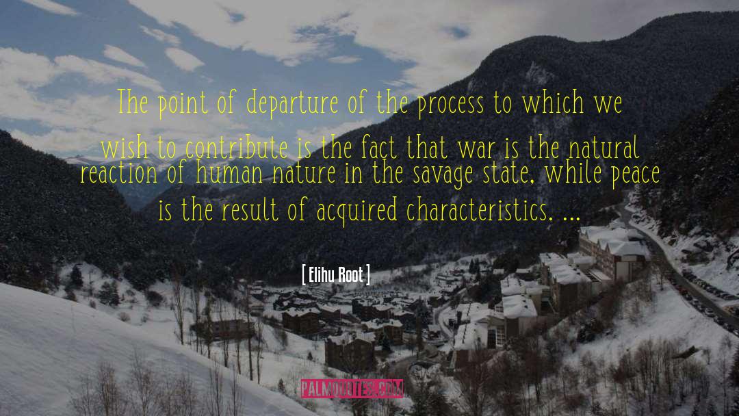 Point Of Departure quotes by Elihu Root