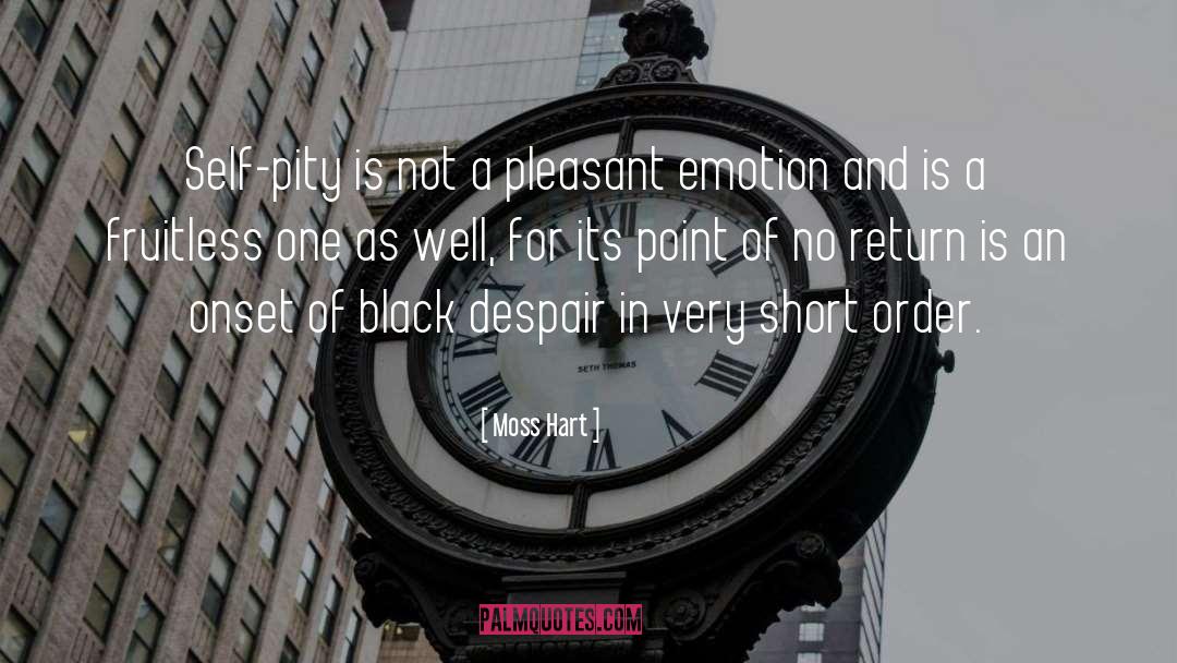 Point Of No Return quotes by Moss Hart