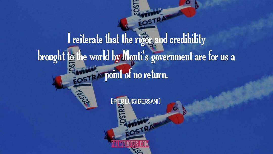 Point Of No Return quotes by Pier Luigi Bersani