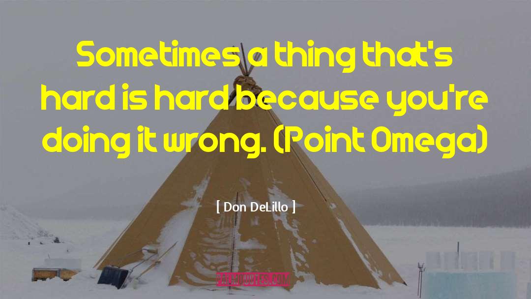 Point Omega quotes by Don DeLillo