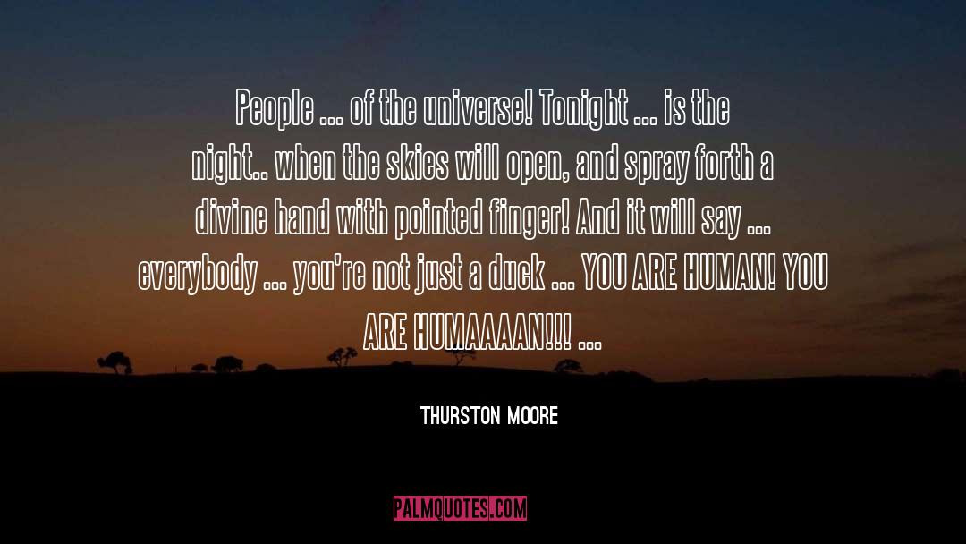 Pointed quotes by Thurston Moore