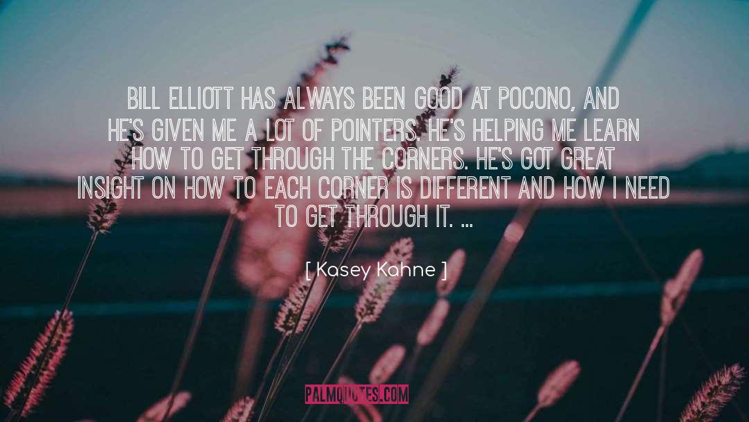 Pointers quotes by Kasey Kahne