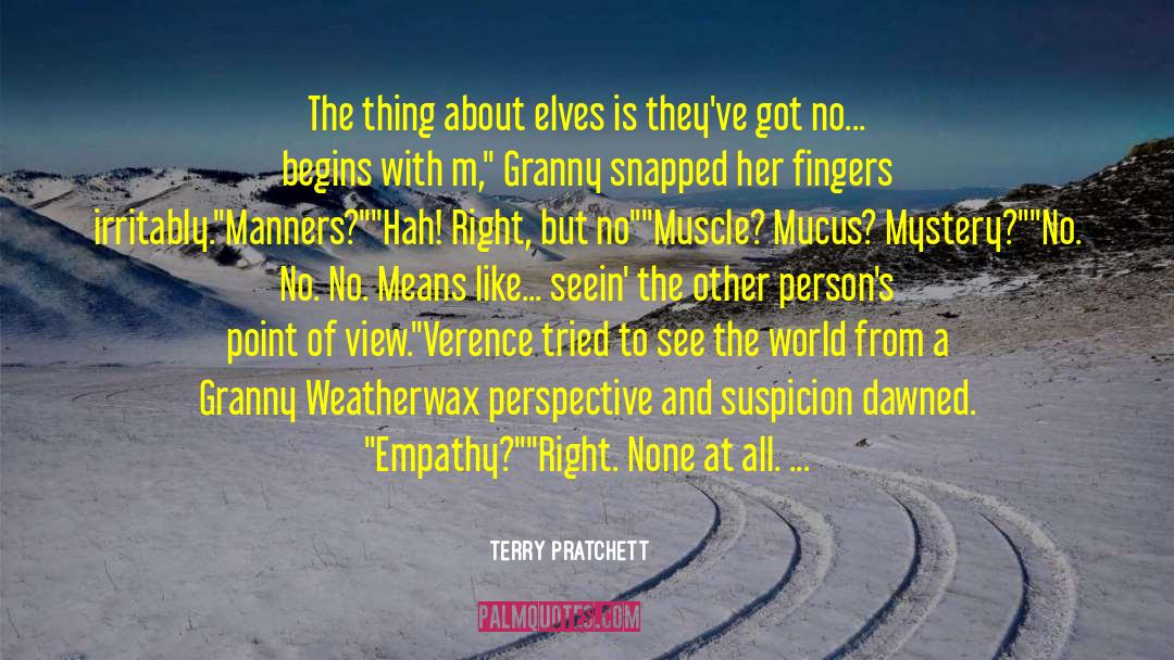 Pointing Fingers quotes by Terry Pratchett