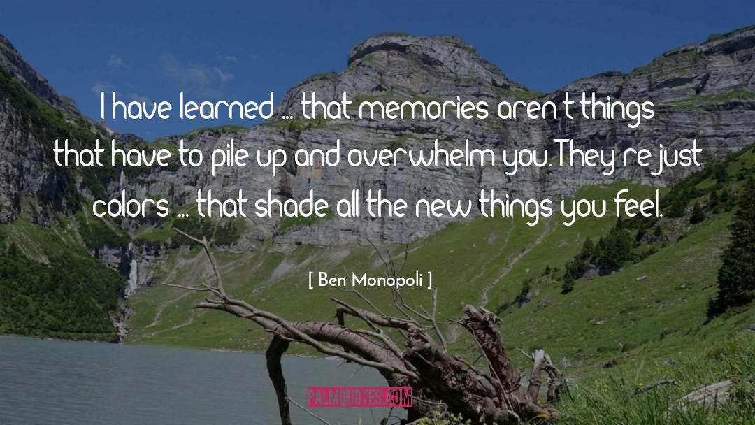 Pointless Things quotes by Ben Monopoli
