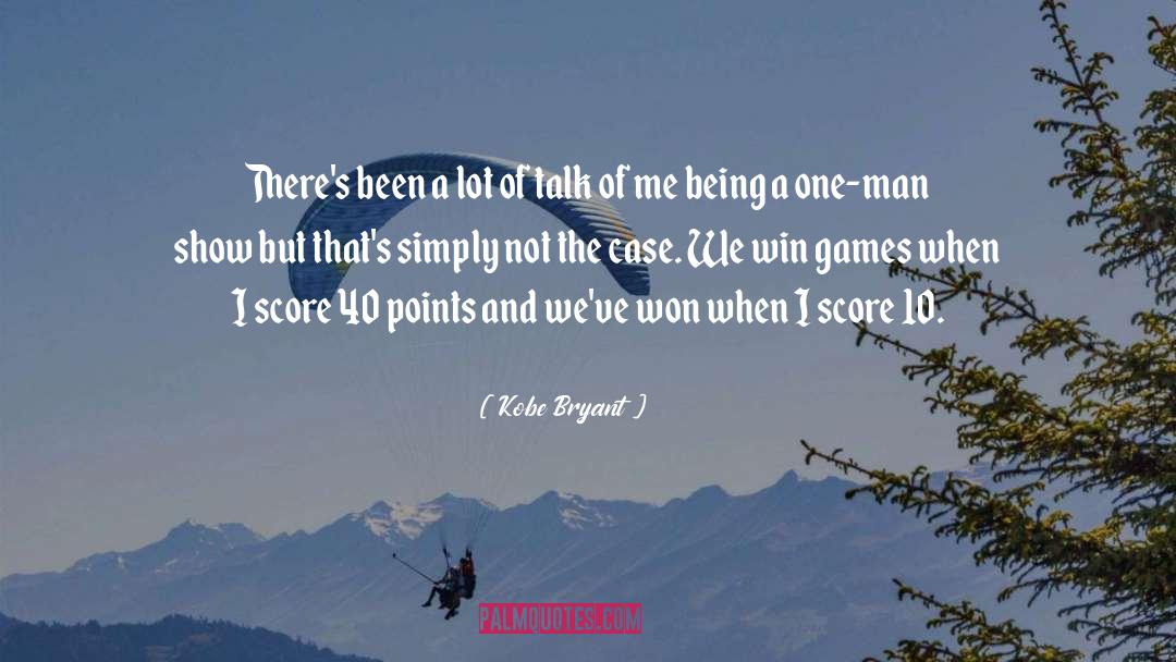 Points quotes by Kobe Bryant