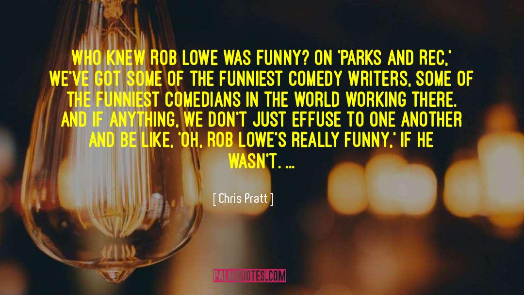 Poirer Rec quotes by Chris Pratt
