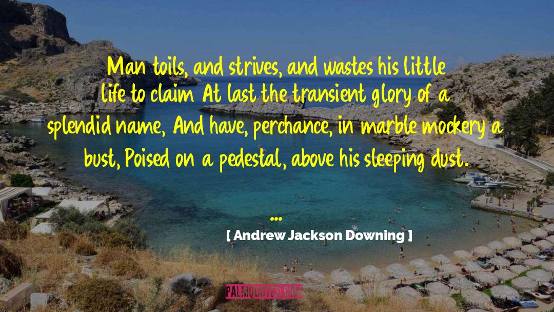 Poised quotes by Andrew Jackson Downing